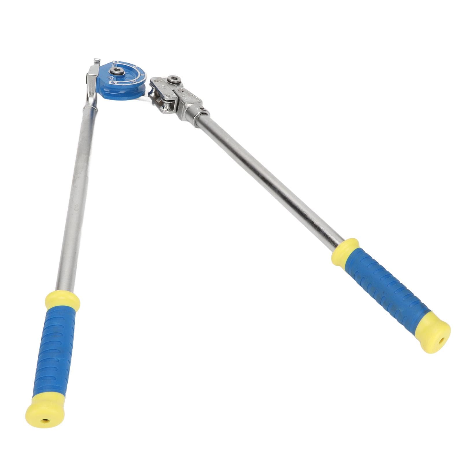 Tube Bender 12in 180 Degrees Manual Stainless Steel Pipe Bender for Copper Aluminum Stainless