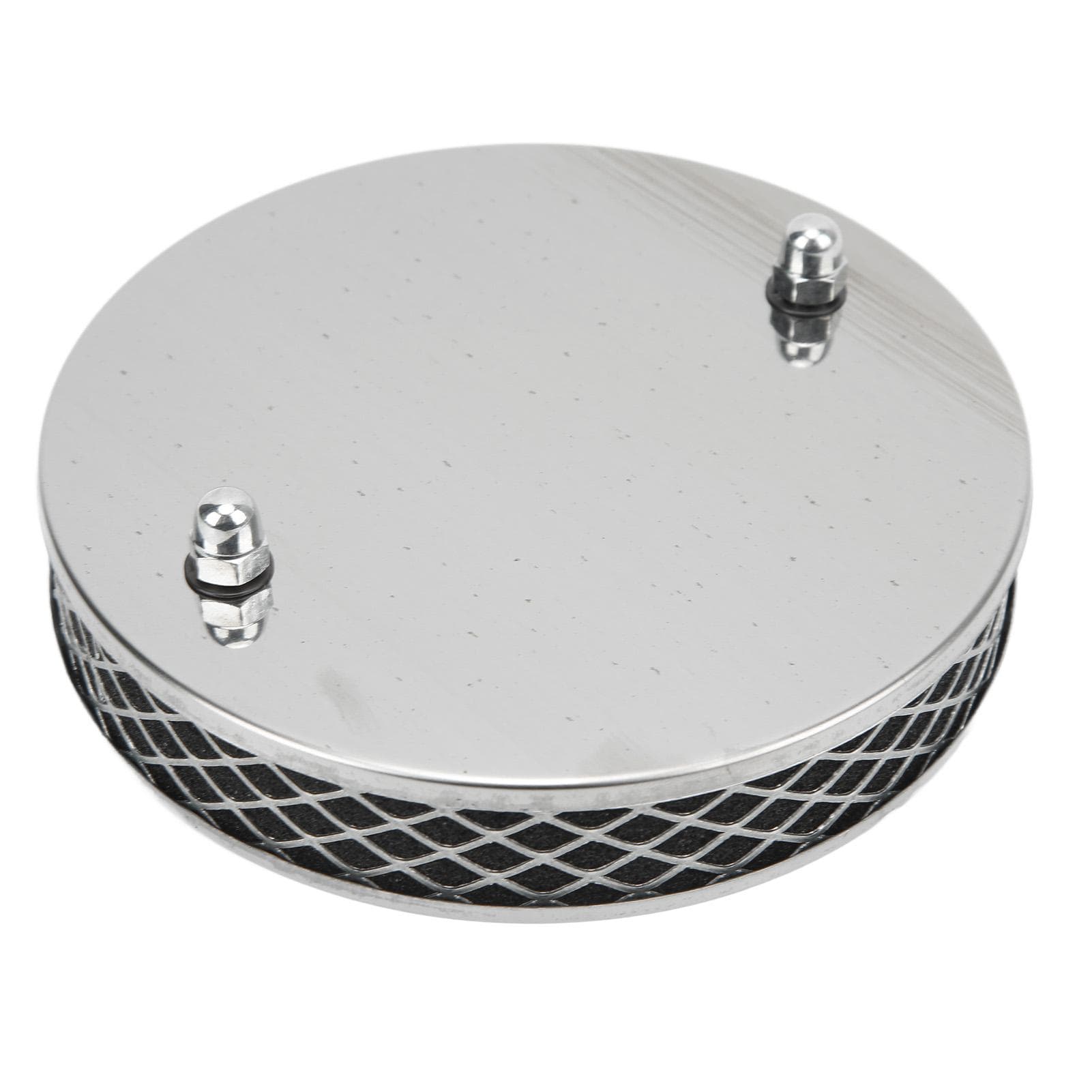 14x3cm High Flow Air Filter Chrome Metal Replacement for SU HS2 1? Inch Carburettor
