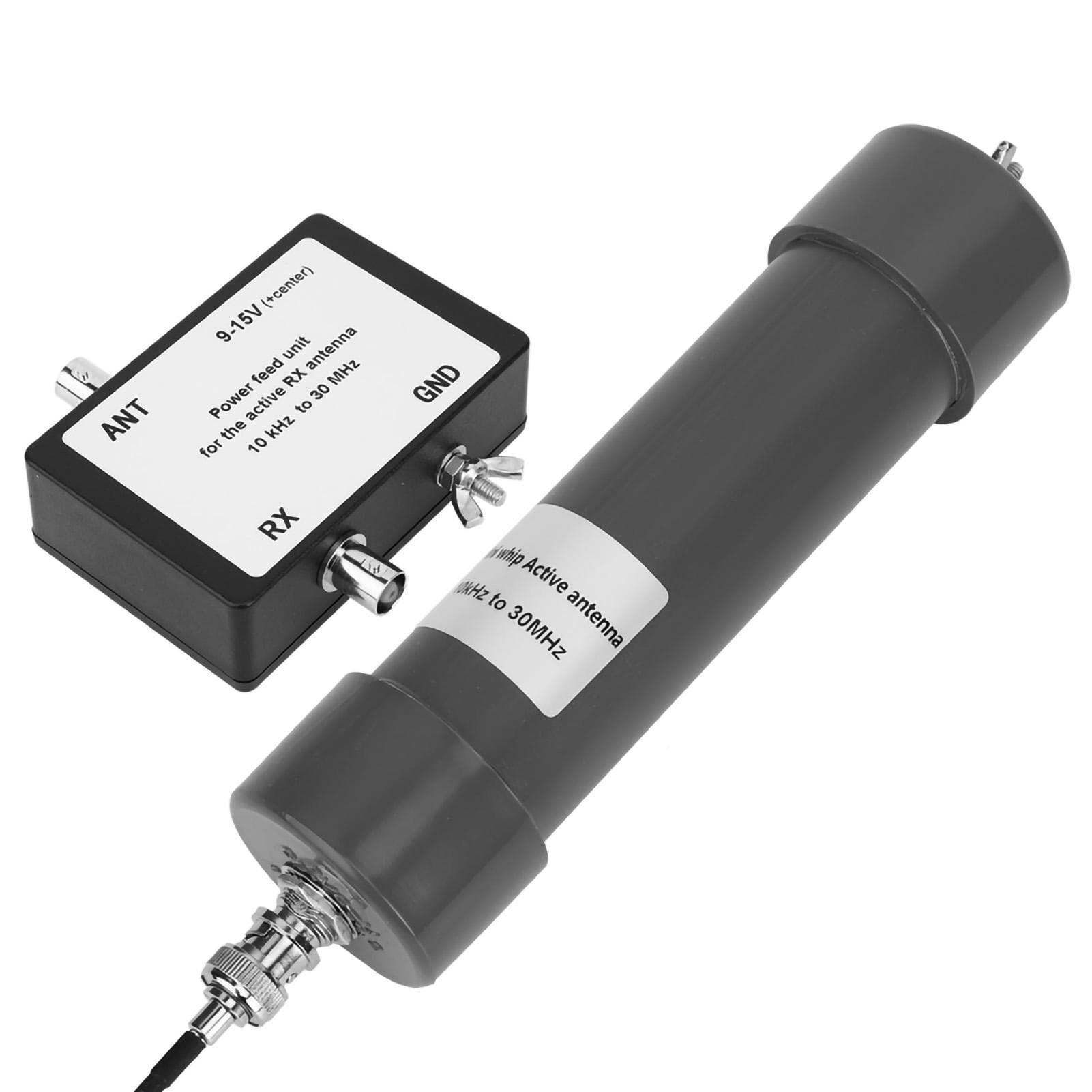 10 KHz ? 30 MHz Mini Whip Active Antenna with Portable Cable for Radio Communication