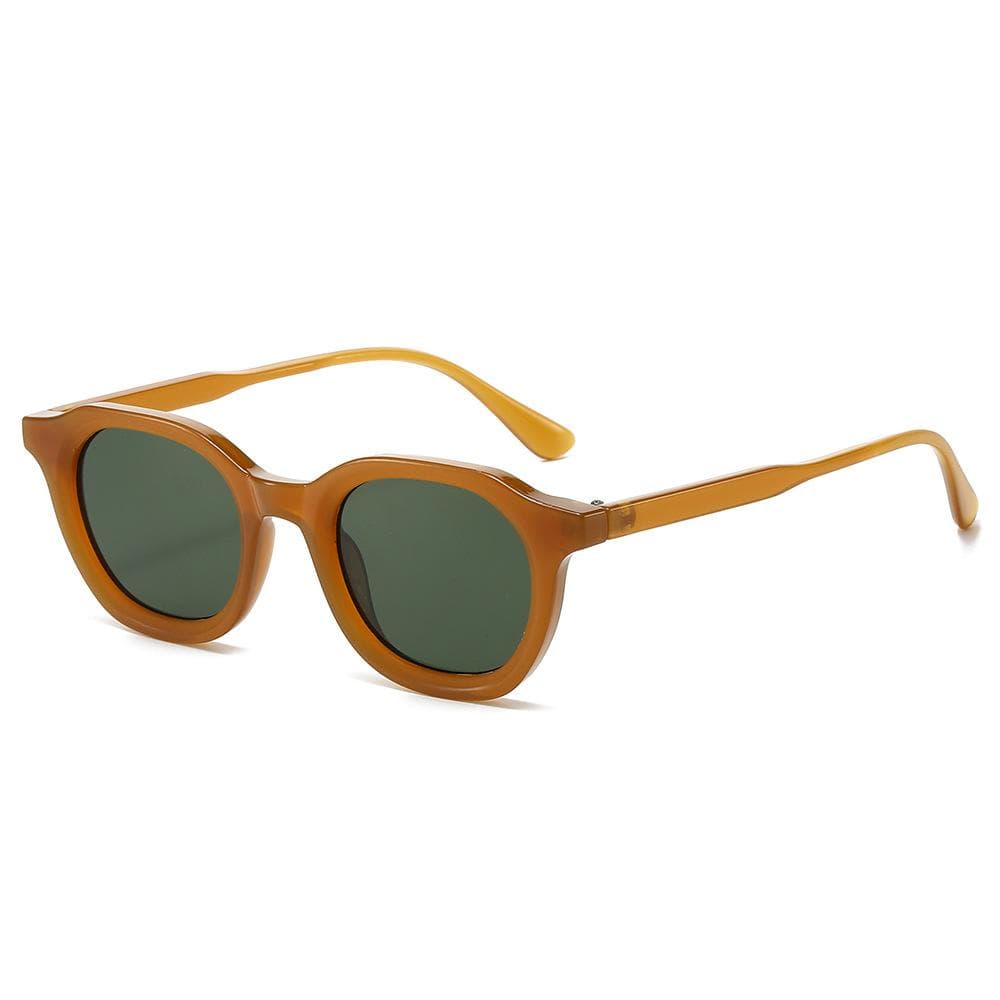 Classic Vintage Luxury Designer Round Sunglasses Women Men Punk UV400 Sun Glasses Outdoor Travel Shades