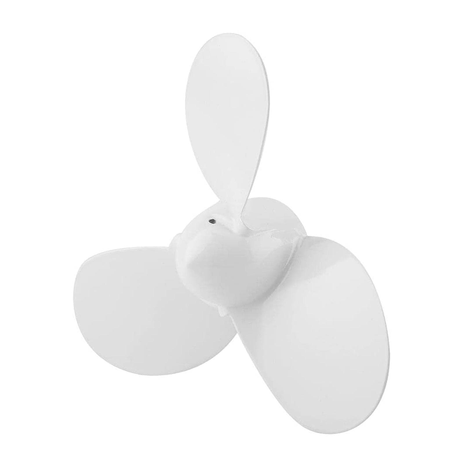 7 1/4X5-A Boat Propeller Outboard Motor Propeller 3 Blades Aluminum Alloy Propeller Replacement for white