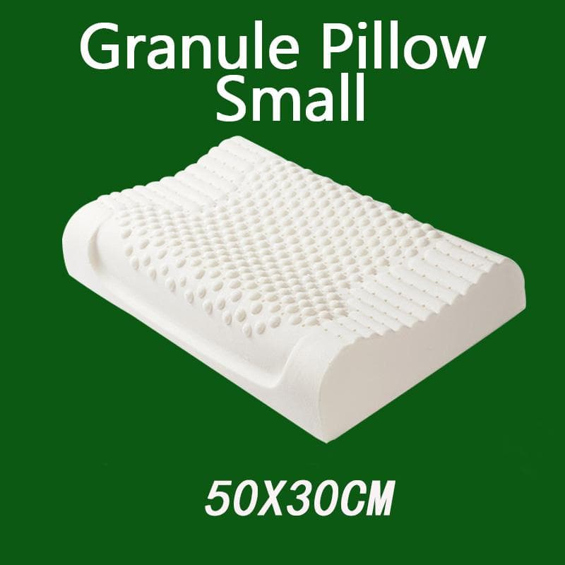 Thailand Natural Latex Pillow Soft Rebound Neck Massage Wave Pillow Breathable Orthopedic for Home Latex Pillow Bed Pillow 50X30