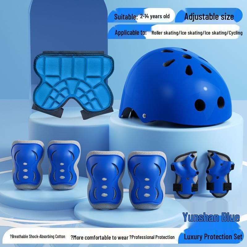 SWAY Kids Protective Gear Set: Helmet, Hip Protection for Outdoor Sports, Roller Skating & Cycling, Ages 2-15. Small Helmet [2-6 years]