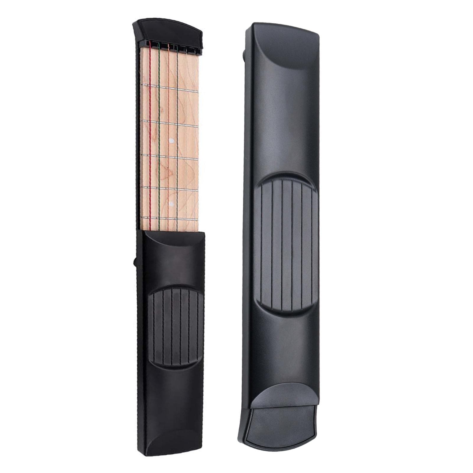Pocket Guitar Colorful Chord Trainer Guitar Trainer Guitar Practice Tool 6-String 4-Fret Model for 6-Fret