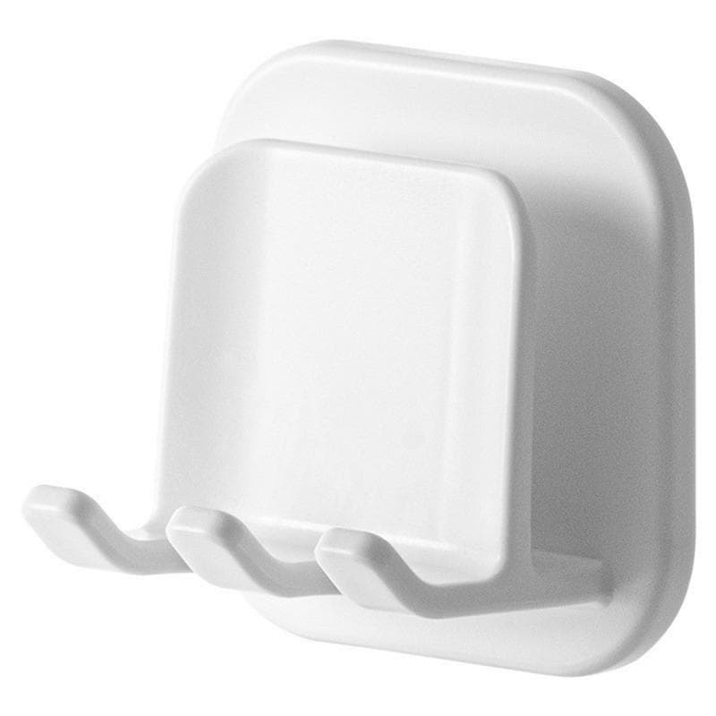 1PC Toothbrush Holder White Plastic Travel Stand Toilet Shaver Organizer Tooth Brush Storage Rack Household Merchandises white