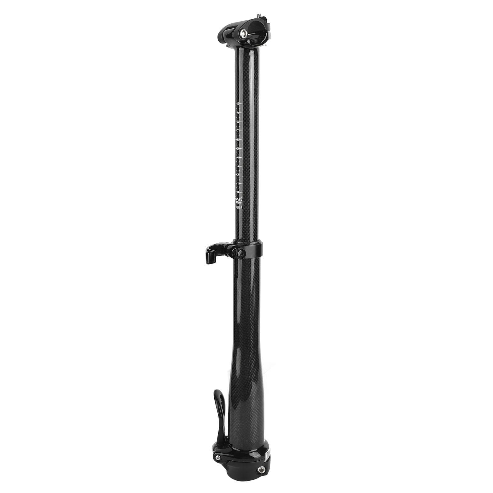 1 Set Folding Bike Stem Quick Release High Strength Carbon Fiber Folding Handlebar Stem for 28.6mm
