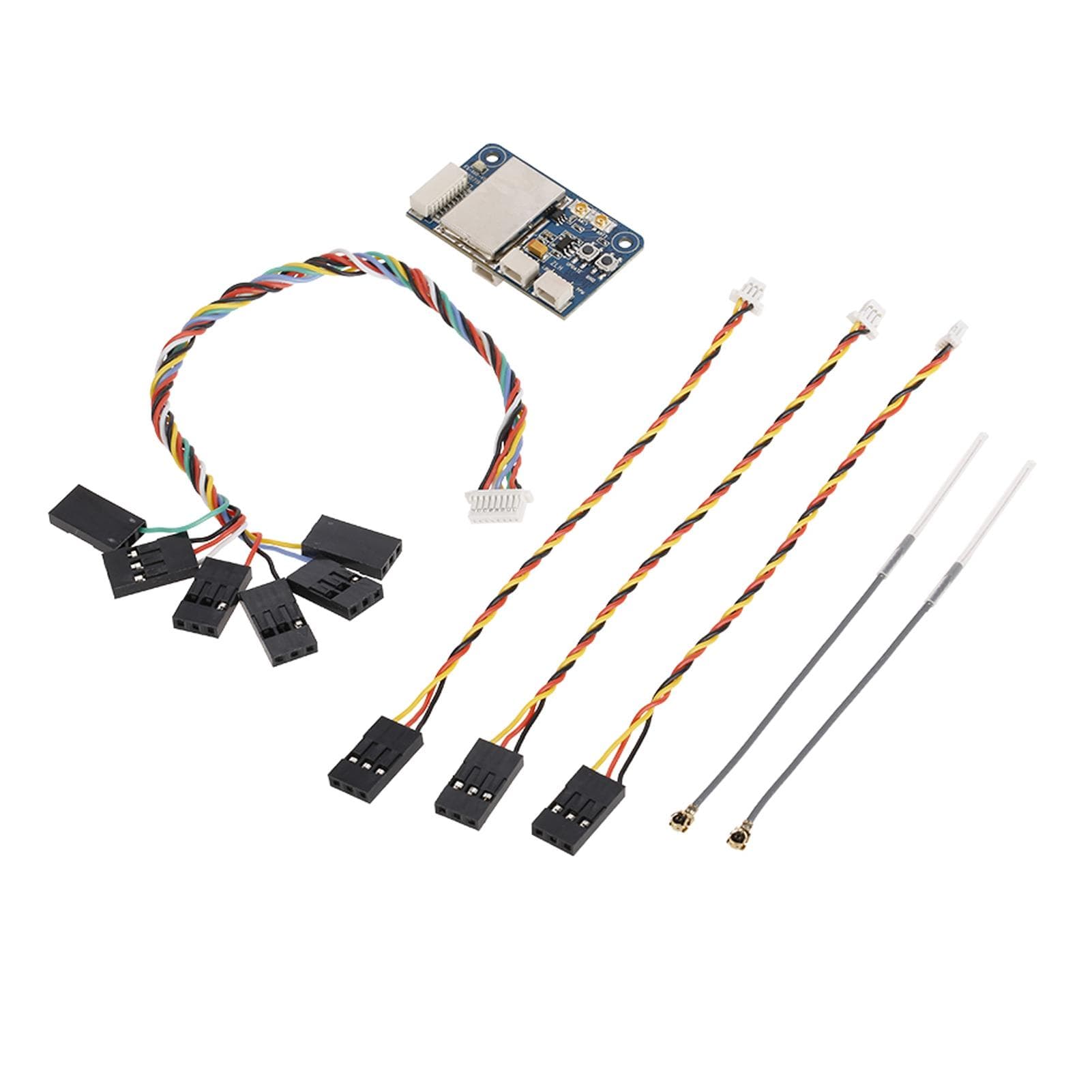 FlySky FS-X6B 2.4G PWM PPM I.BUS Receiver for FPV Racing Drone FS-i10 FS-i8 FS-I6X FS-i4 FS-i6 multicolour