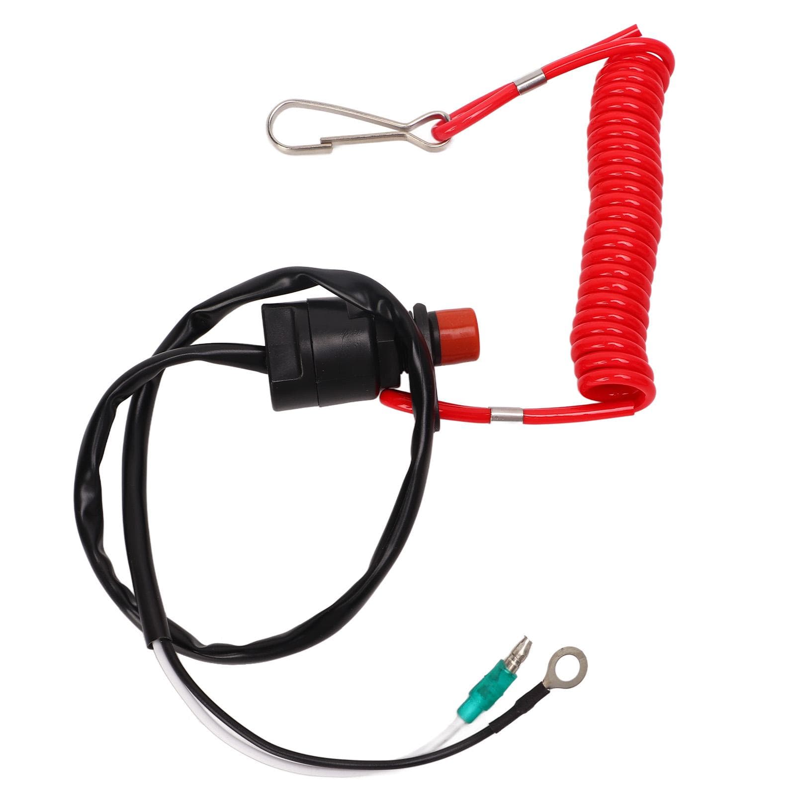 Boat Engine Emergency Stop Switch Safety Tether Lanyard ABS for T15 F2.5 F4 F5 F6 HP