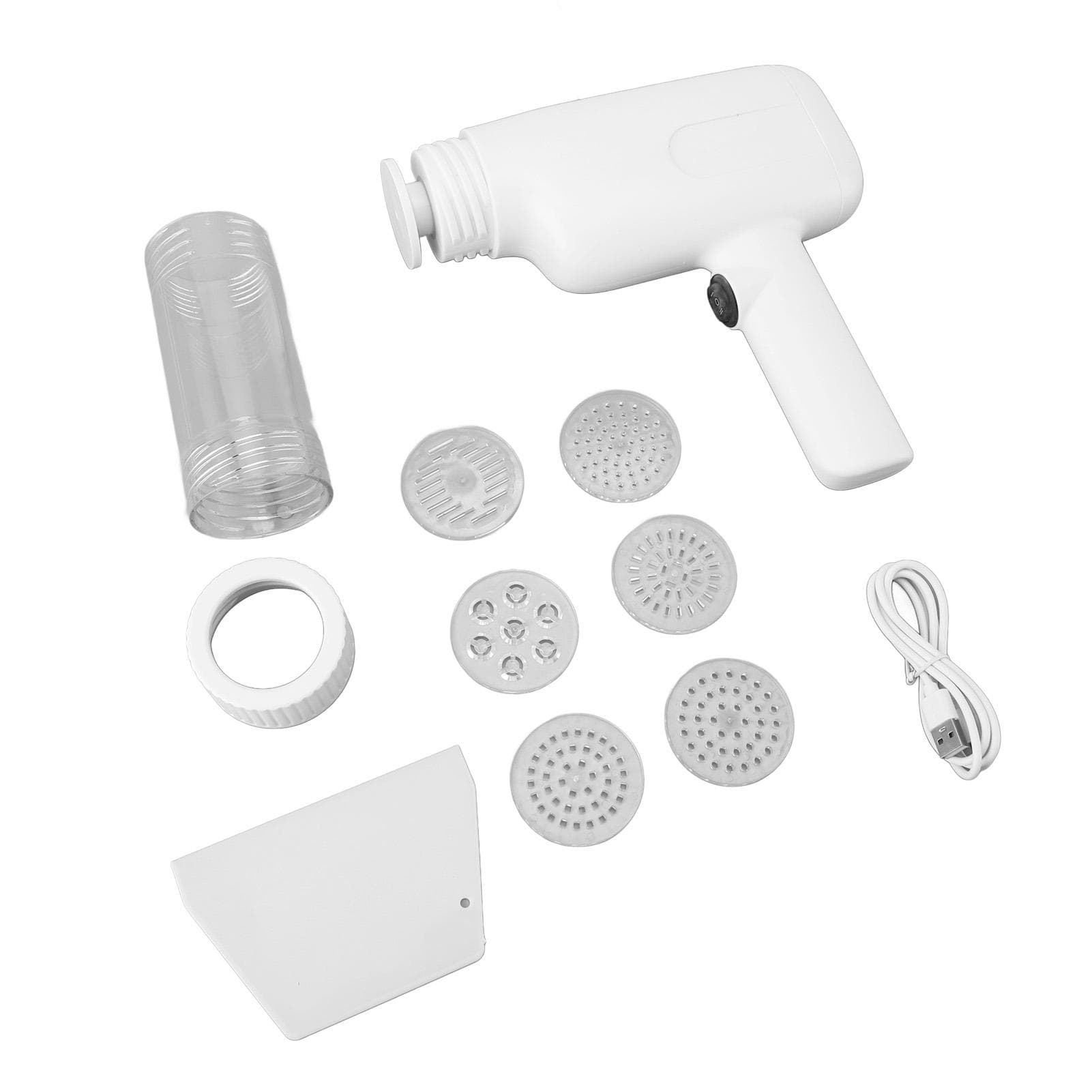 Handheld Electric Pasta Maker Portable Automatic Dough Press Machine Rechargeable Cordless Noodle L
