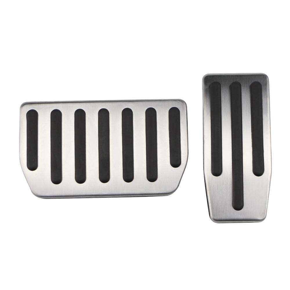 For Tesla Model X Model S Accessories Aluminum alloy Foot Pedal Accelerator Gas Fuel Brake Pedal Rest Pedal Cover Car Styling AT