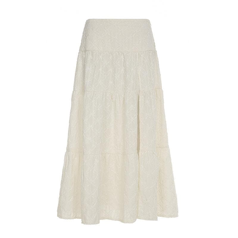 Women's Jacquard High Slit Hottie Sexy Low Waist Skinny Holiday Skirt S