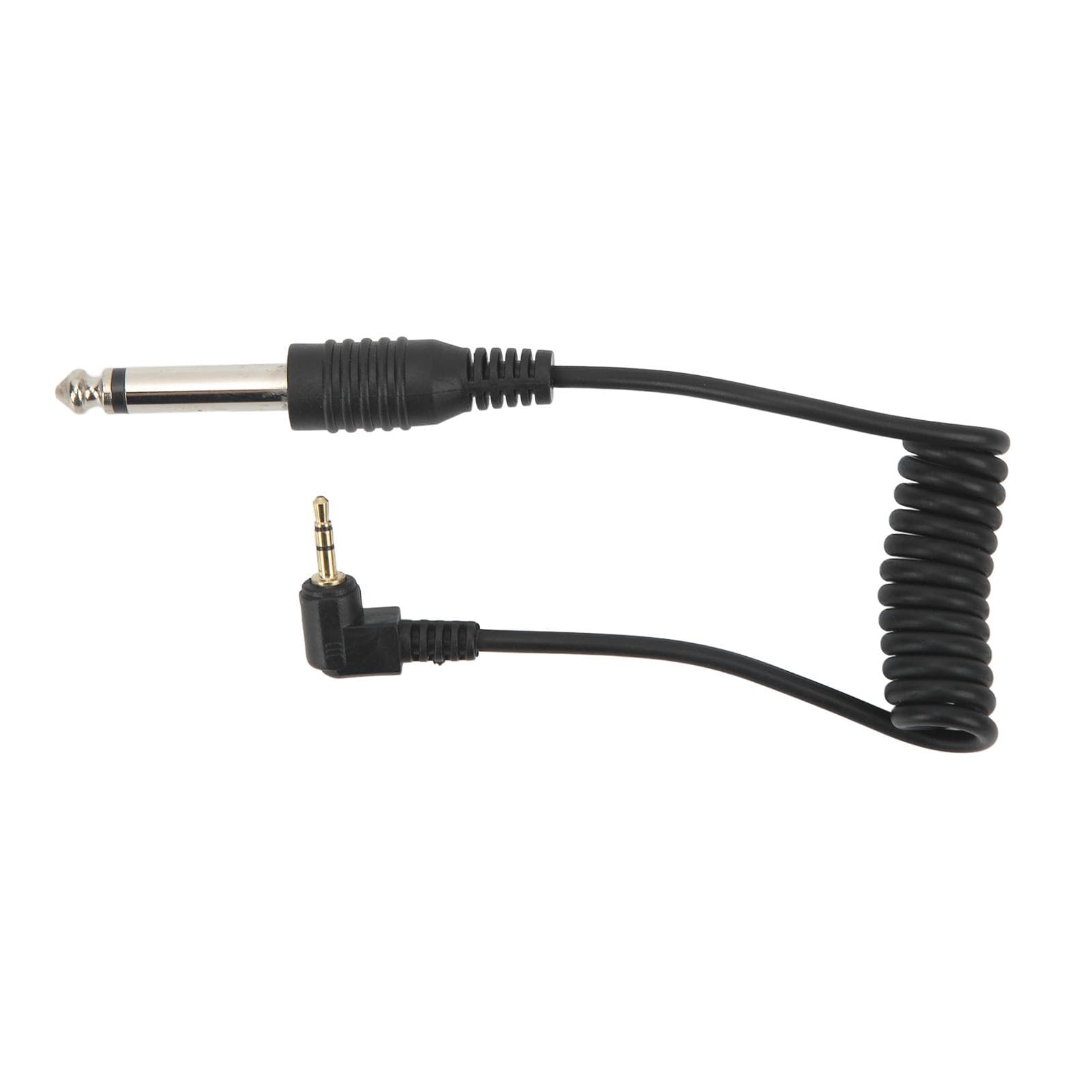 Universal Digital Camera Synchronization Cable Gold Plated 2.5mm to 6.35mm Male Cable for Speaker