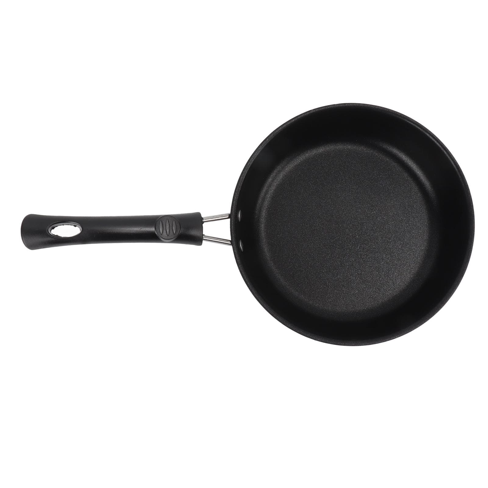 Frying Pan Professional Prevents Stick Stain Resistance Light Smoke Stainless Steel Omelet Pan for 18CM; 3L