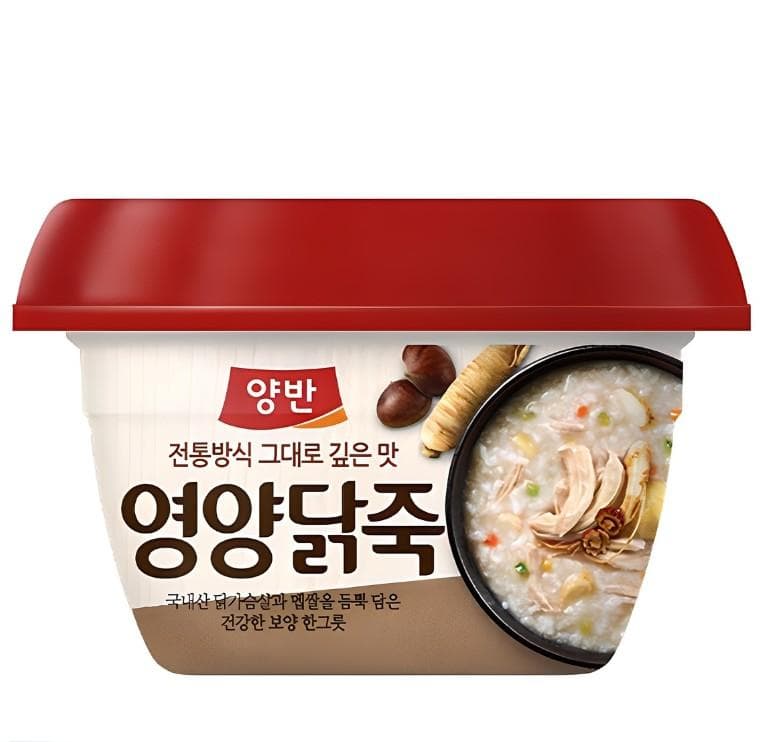 [Dongwon] YangBan Korean Rice Porridge(6types) Nutritional Chicken(285g)