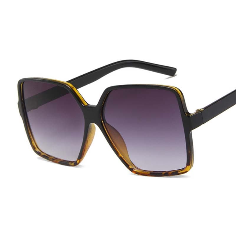Luxury Square Sunglasses Women Designer Vintage Gradient Retro Black Sun Glasses UV400 Female Eyewear