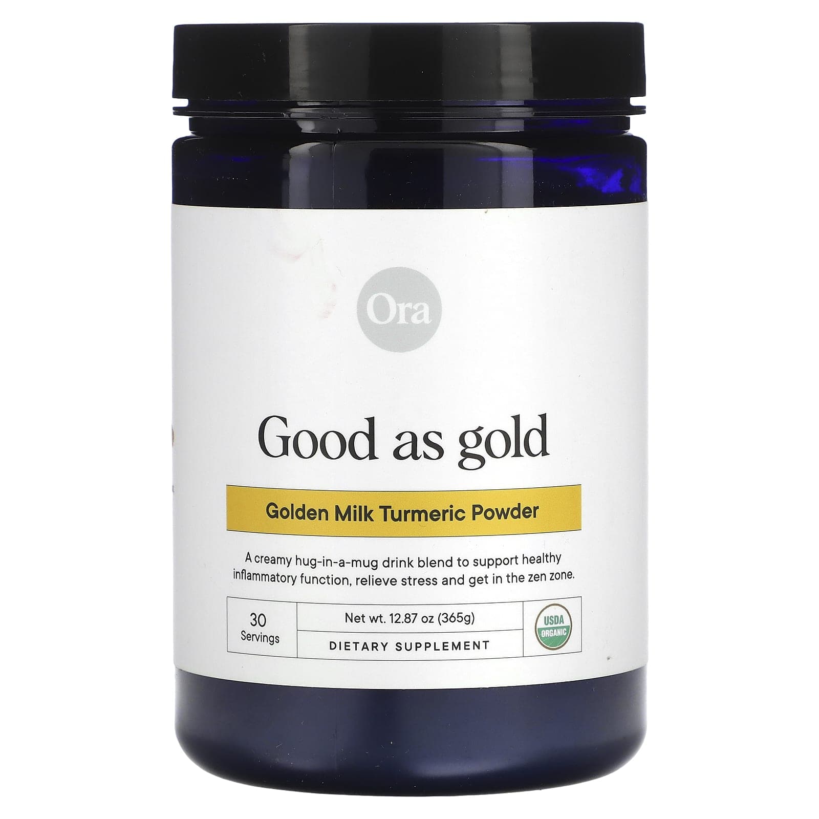 Ora, Good As Gold, Golden Milk Turmeric Powder, 12.87 oz (365 g)