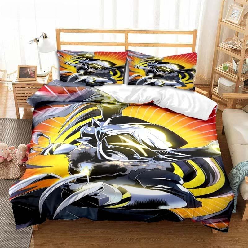 Murder Drones Anime Bedding Set Duvet Cover Pillow Case Children's Bedroom Bed Three-piece Set Single Double King Bed Set Gift 135x200cm 2pcs