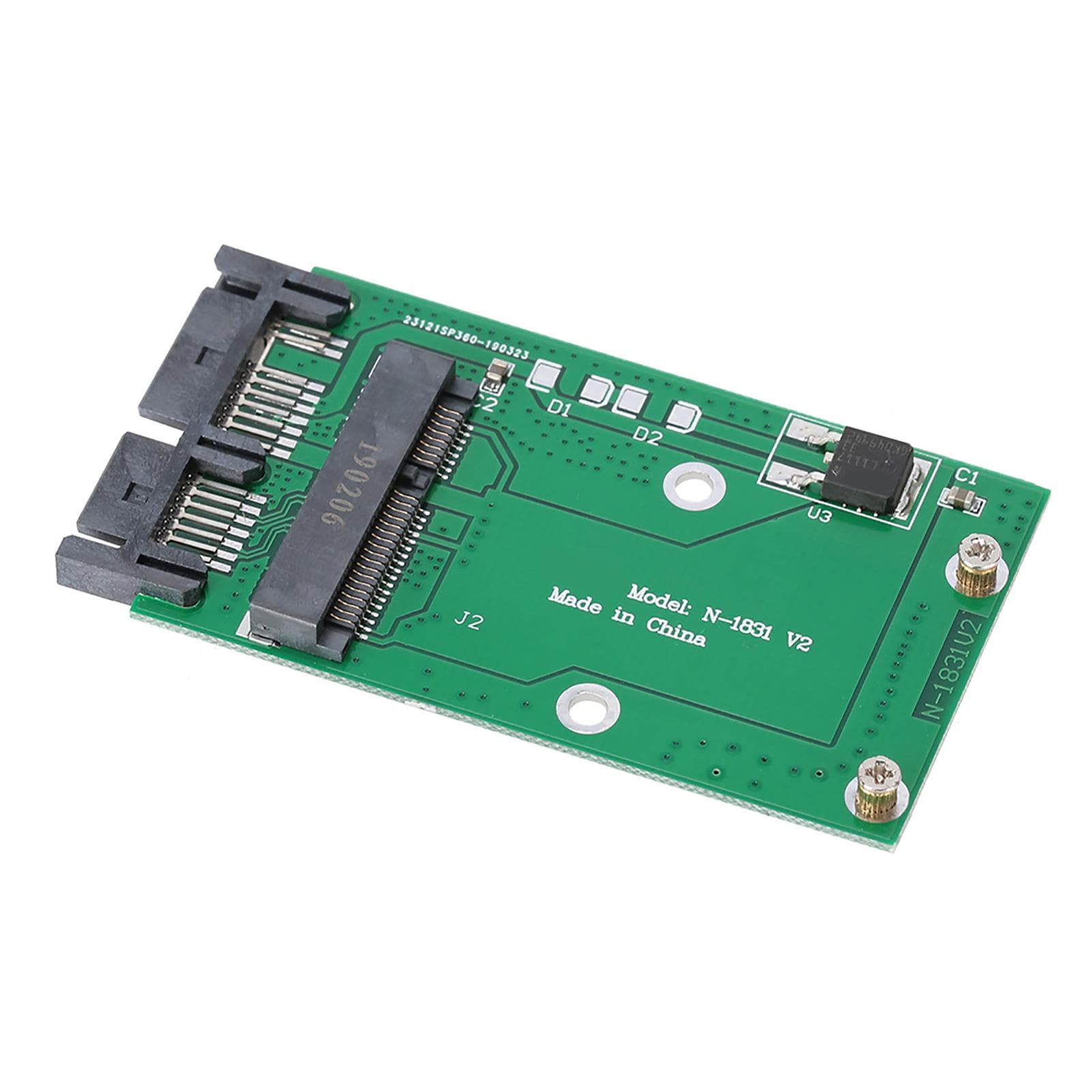 Mini MSATA Card to 1.8in Micro SATA Interface Adapter Converter Card Disc