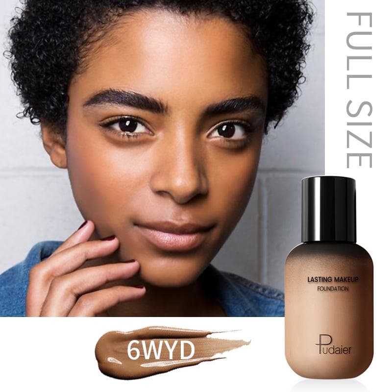 40ml Matte Foundation Makeup Base Face Cream Long Lasting Liquid Foundation 6WYD