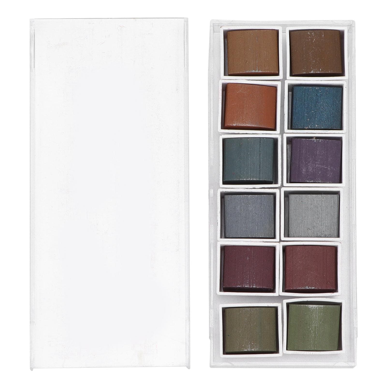 Watercolor Paint DIY 12 Different Sea Rhyme Color Paint Pigments for Students Adults Watercolor