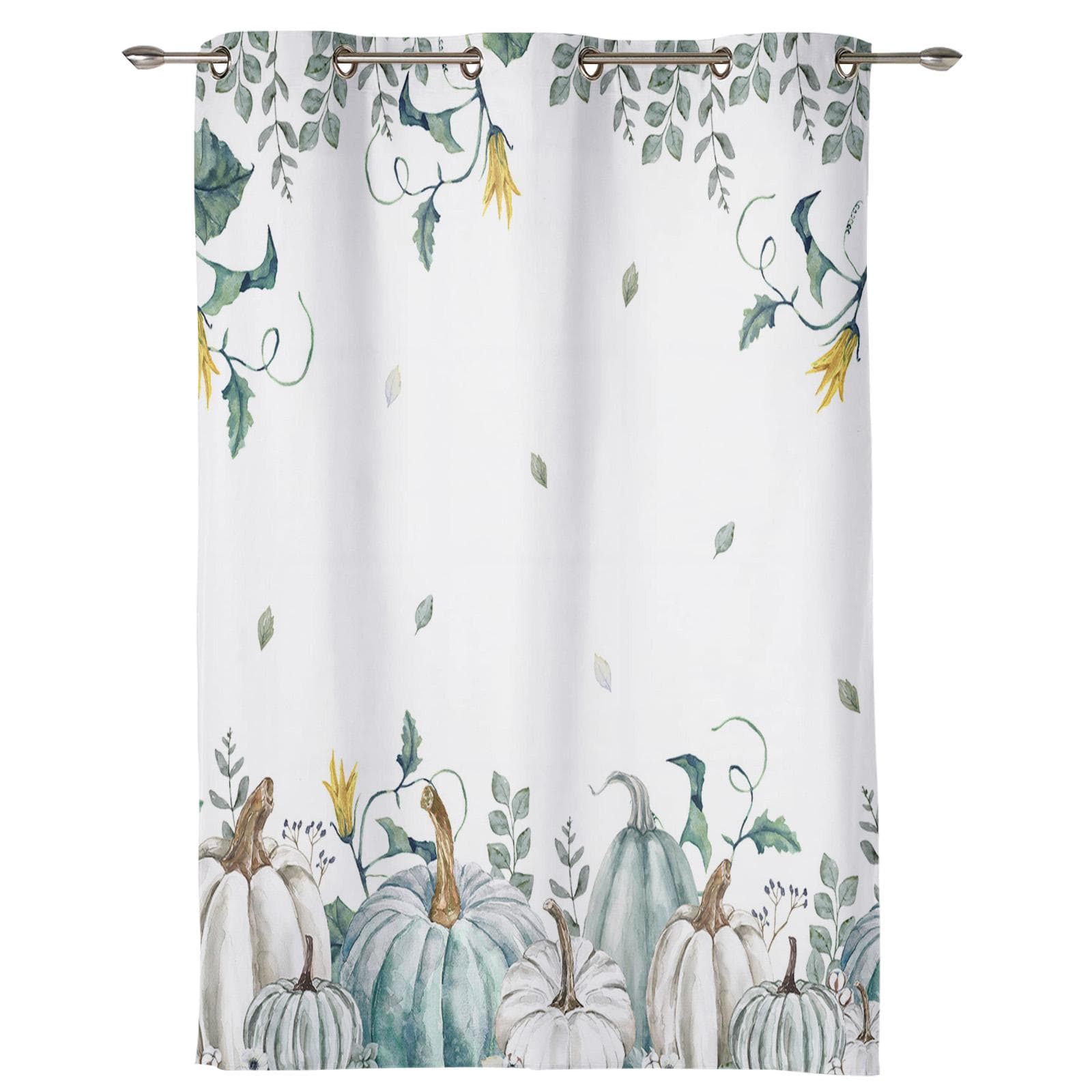 Traditional Culture Ethiopian and Eritrean Window Curtains for Living Room Saba and Telet 2 Piece Polyester Fabric Cortinas 100W160H(CM)40x63in&Grommet Top