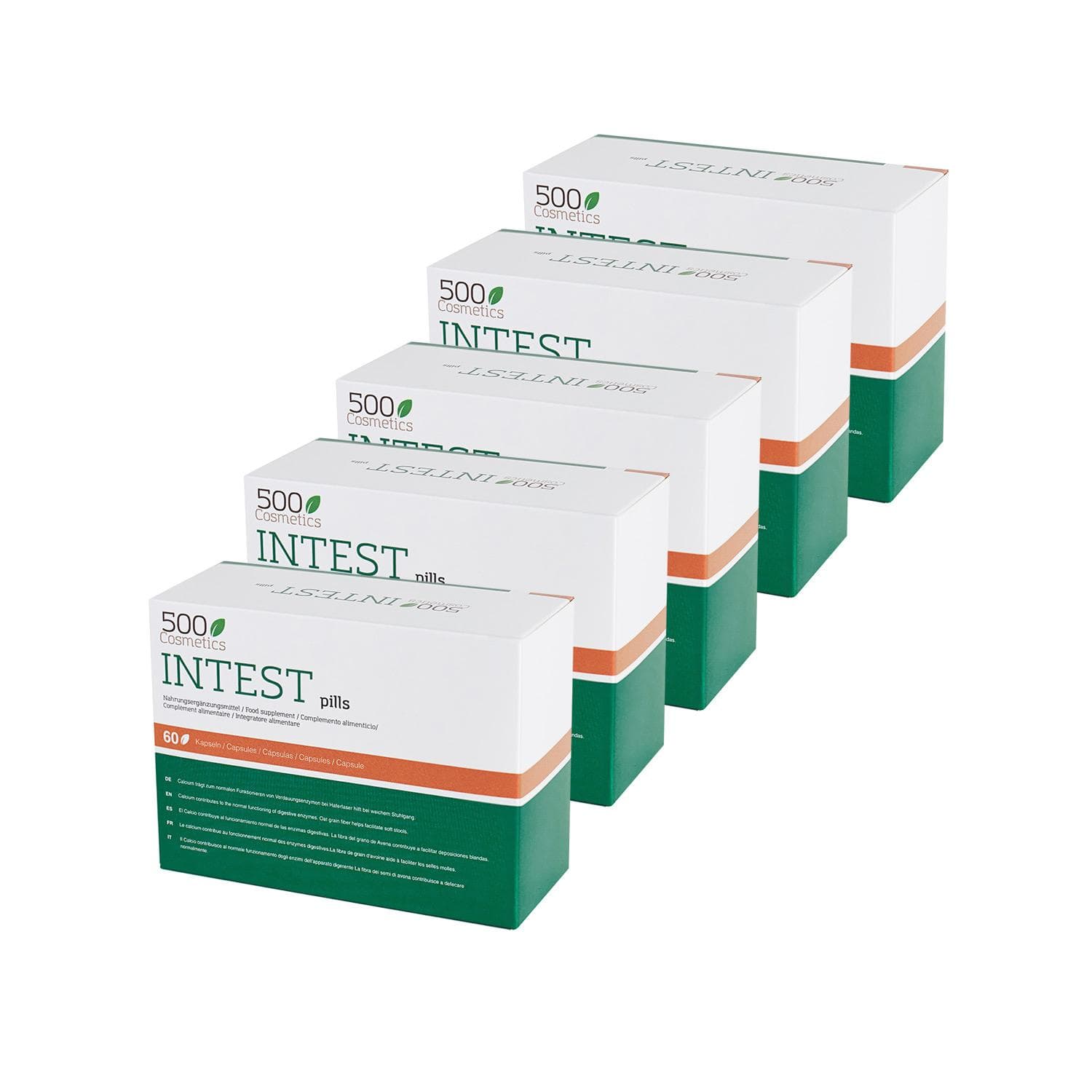 500Cosmetics Intest Pills, pills to prevent hemorrhoids Unique napier green/white