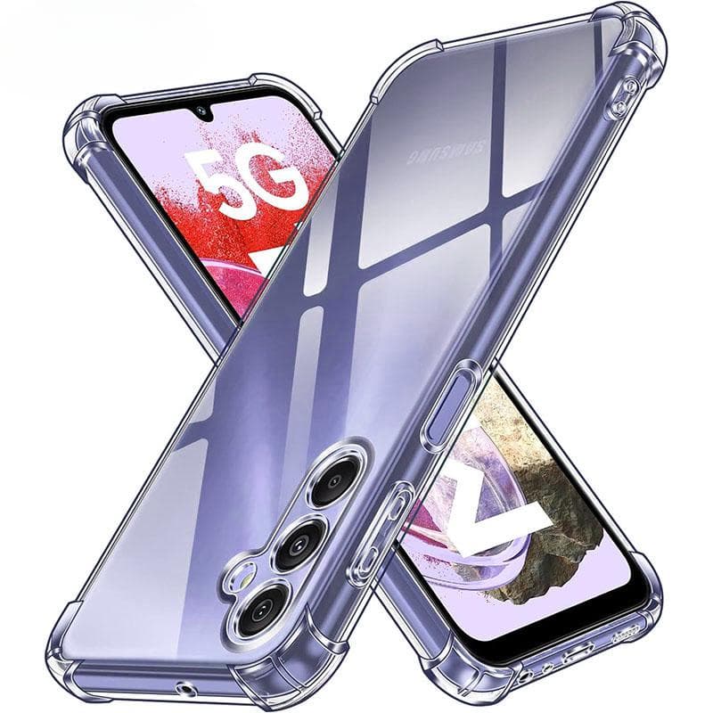Shockproof Clear Silicone Soft Case For Samsung Galaxy S24 S23 S21 FE S22 Plus Ultra 5G Back Cover Shell For S 23 22 Ultra Thin S24 transparent