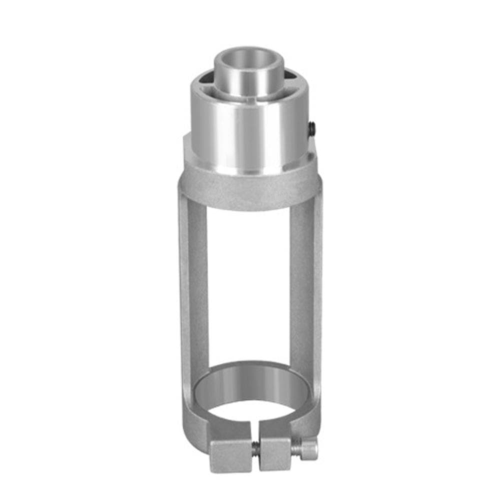 Aluminum Hole Drill Bit Adapter Woodworking Fixing Bracket Drill Bit Professional Attachment Joint silver