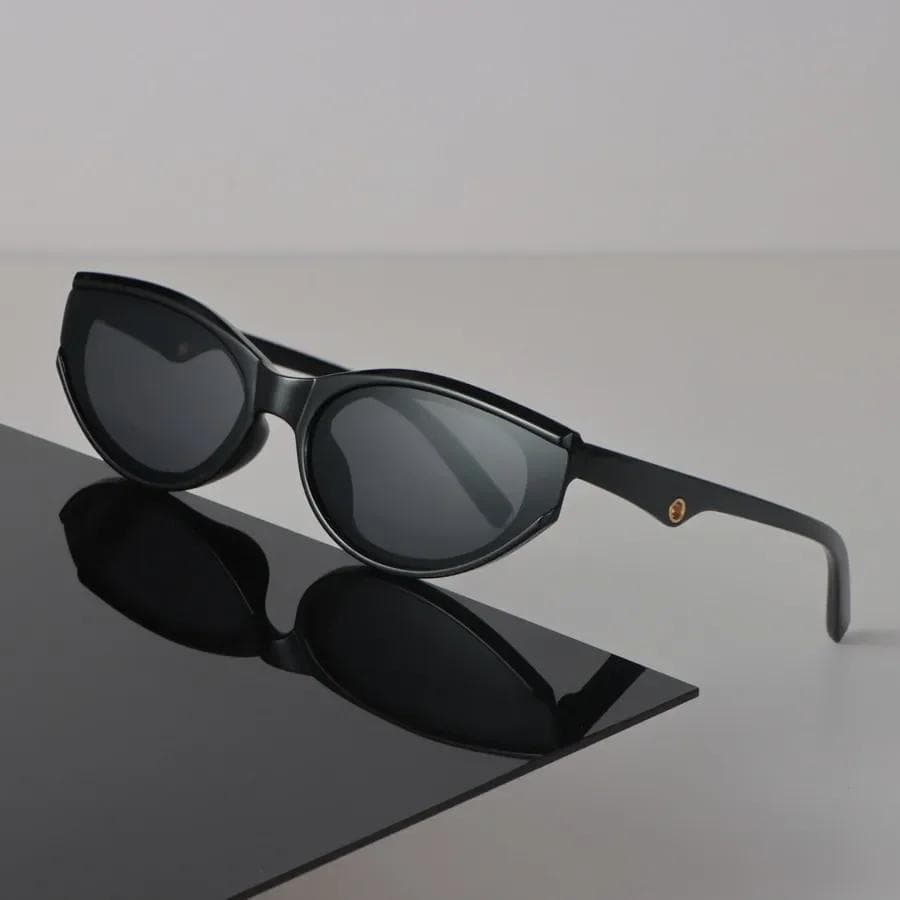 Cat Eye Sunglasses Women Men Vintage Stylish Mirror Lens UV Protection Fashion Sun Glasses Unisex Oculos De Sol Other