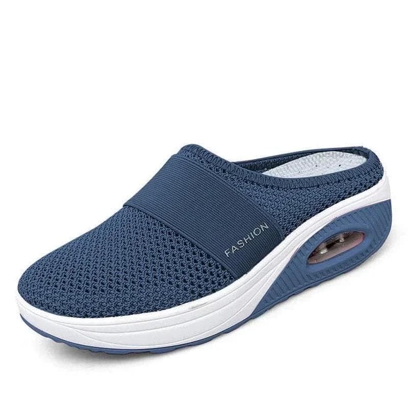 Women Wedge Slippers Premium Slippers Vintage Anti-slip Casual Female Platform Retro Shoes Plus Size Orthopedic Diabetic Sandals 40