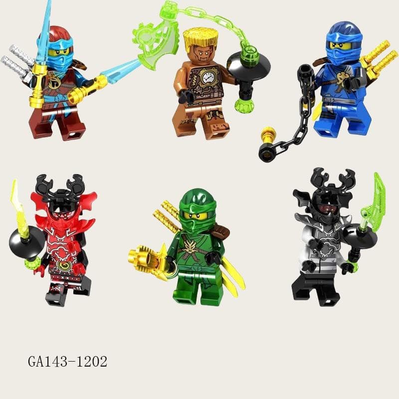 Minifigures Dolls Building Bricks Bricks Model Set Boys Kids Childs Birthday Christmas New Year Childrens Day Educational Gifts