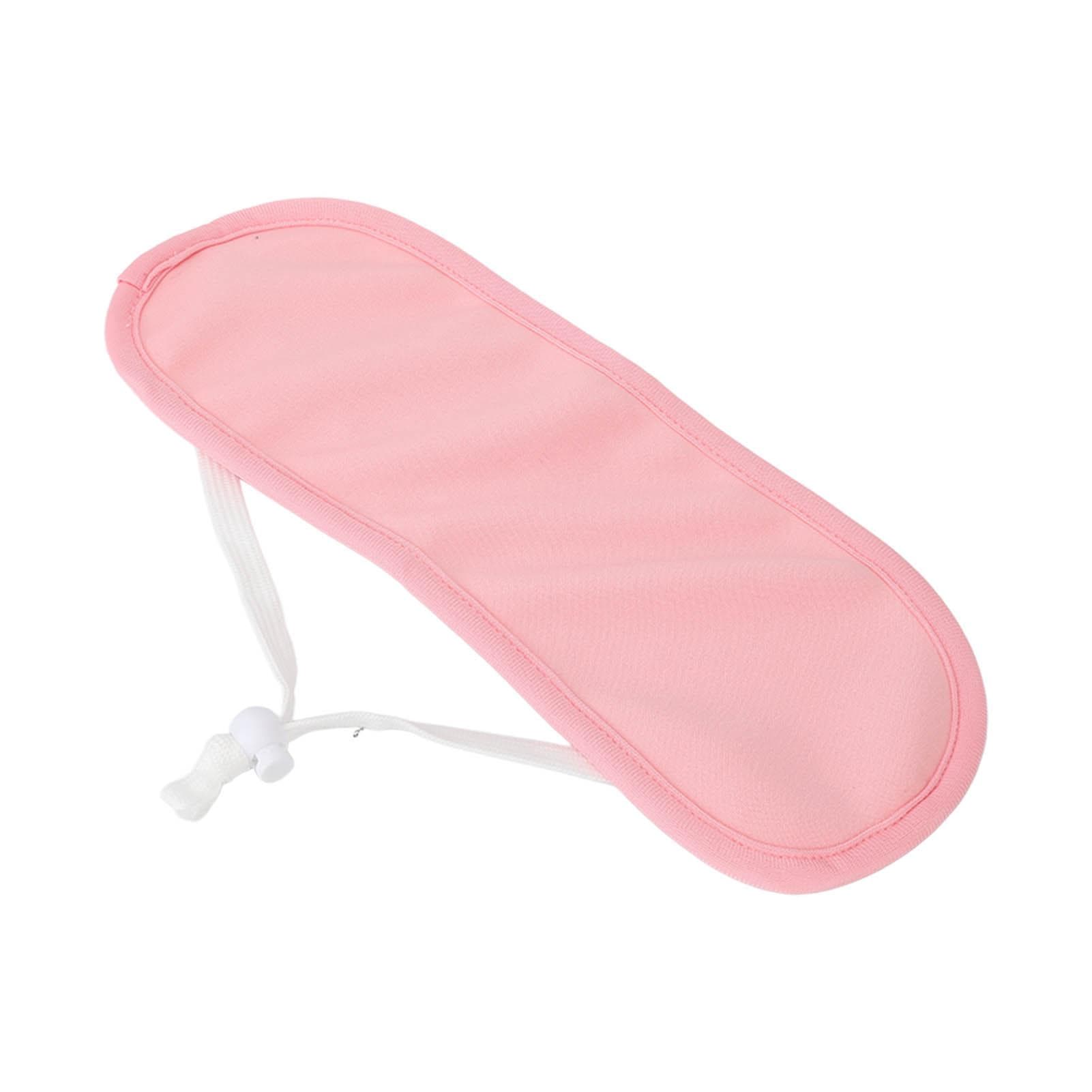 Castor Oil Neck Wrap Leakproof Reusable Thyroid Castor Oil Pack Compress for Men Women Pink pink