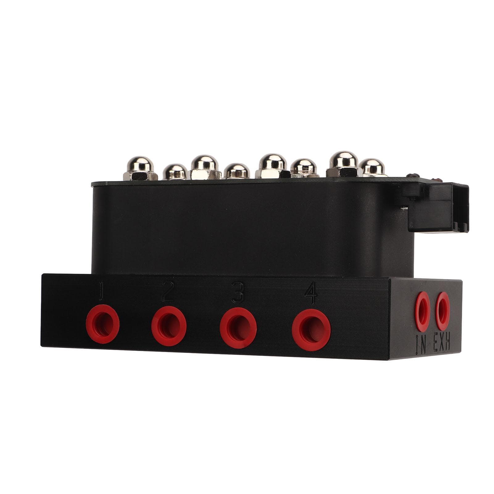 Air Suspension Valve Manifold 12V 8 Valves Air Ride Suspension Manifold Bag Remote Controller for