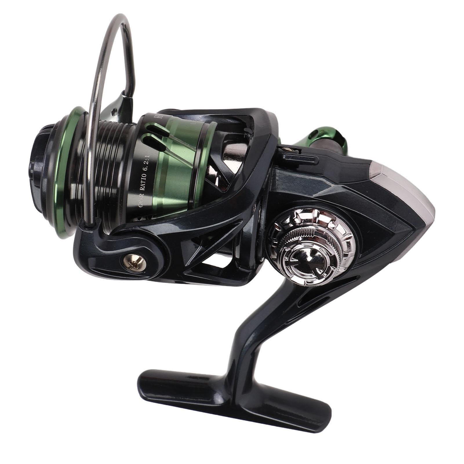 HFC1500 Full Metal Fishing Spinning Reel Gapless Screw in Rocker Lure Fishing Reel for Reservoir