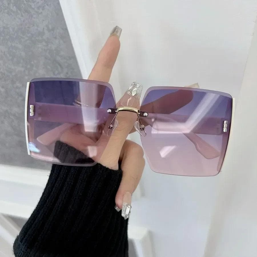 Classic Square Sunglasses Retro Stylish Glasses for Women Men Fashion Minimalist Casual Unisex Other