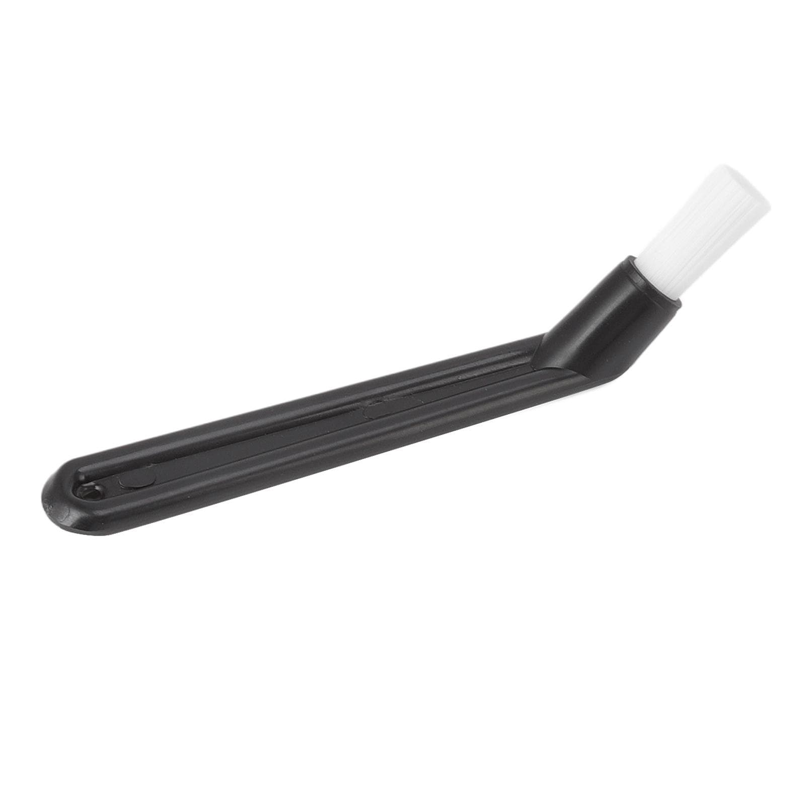 Coffee Machine Cleaning Brush Curved Handle Cleaning Nylon Bristle Machine Brush Black L(for 6.5-9kg)