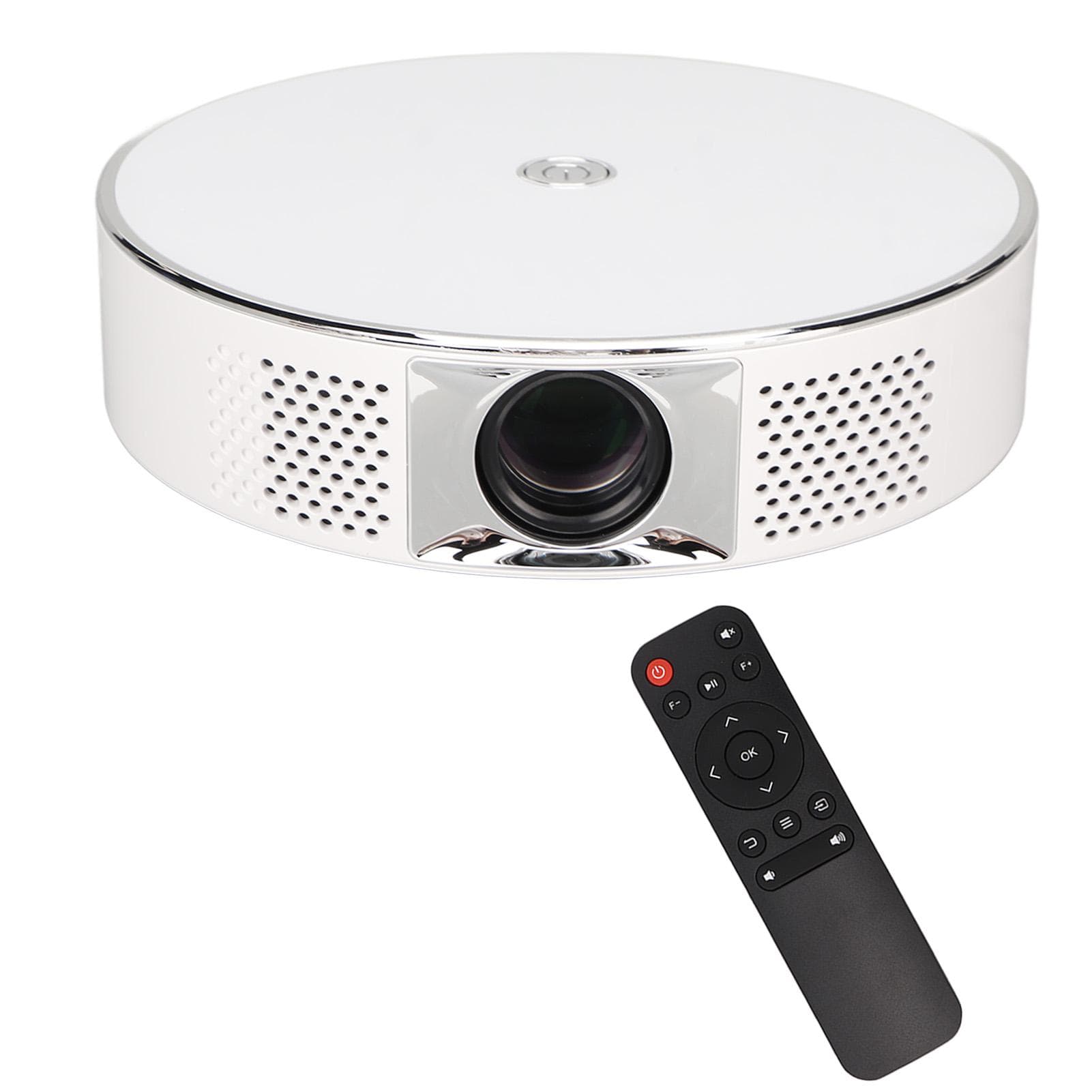 Mini LED Projector 4K 1080P Same Screen Function Digital Keystone Correction Home Theater LED US Plug