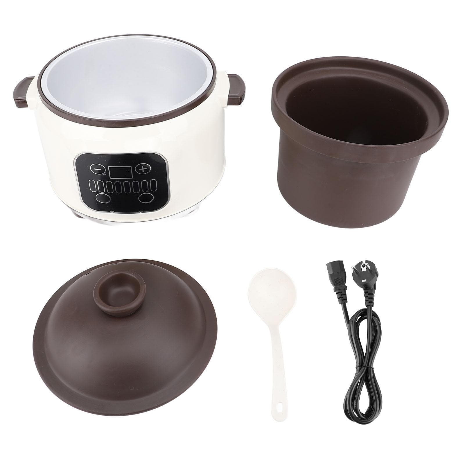 3.8L Electric Stew Pot Efficient Cooking Multifunctional 24H Reservation 280W Ceramic Stew Cooker L