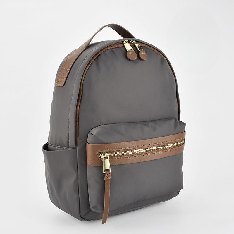 Classic Leather Backpack for Ladies and Students, Large-capacity, Simple and Versatile for Commuting and Business