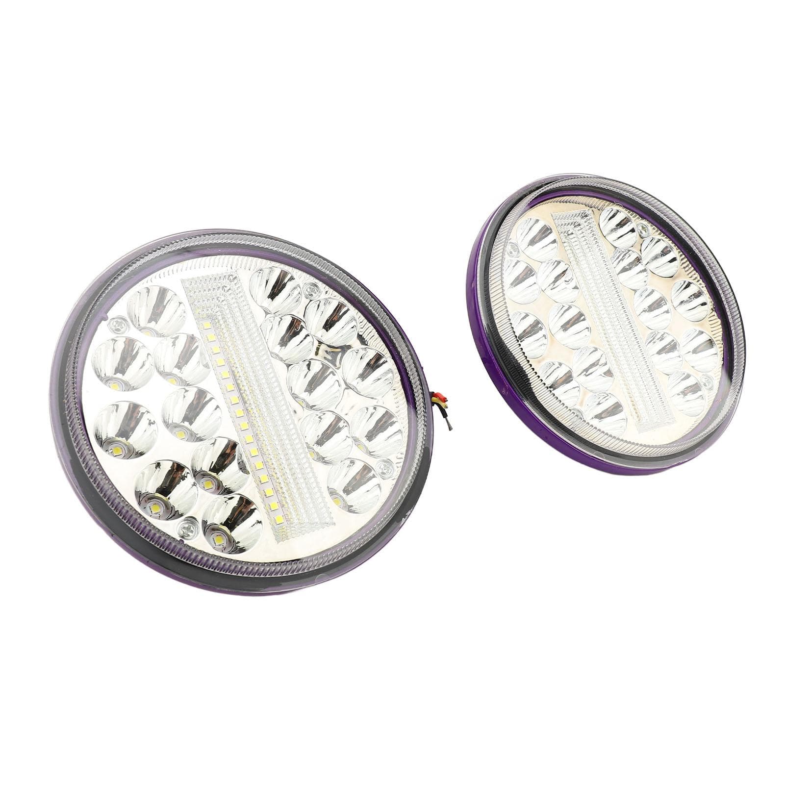 Car LED Pod Light 5in 6000K 20W High Brightness IP67 Waterproof Round Driving Work Light Spot Light