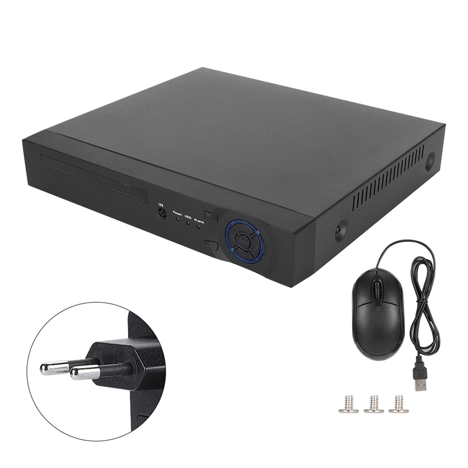 6?in?1 Coaxial NVR Network Video Hard Disk Recorder AHD/TVI/CVI/CVBS/IP 110?240V