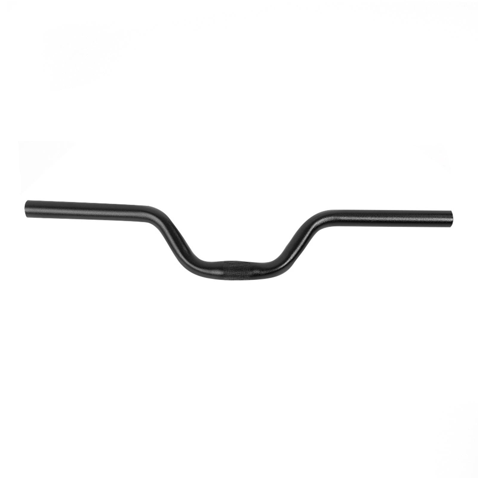 Aluminum Bike Fixed Gear Riser Bar Handlebar 25.4mm*520mm (black)