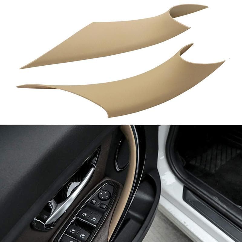1 Pair Interior Door Handle Covers For BMW 3 Series F30/F31/F34, For 4 Series F32/F33/F36/F82/F83