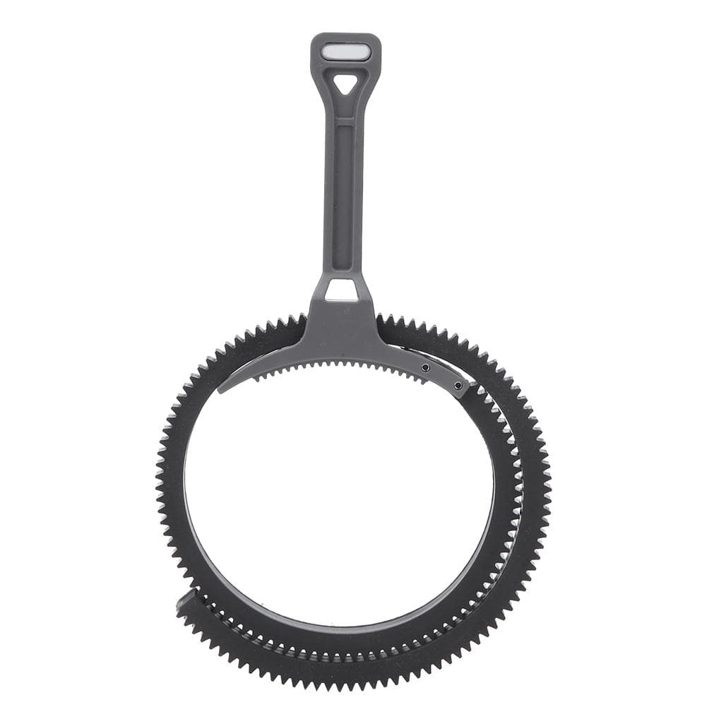 Plastic Durable Adjustable Zoom Follow Focus Focusing Handle Lever with Gear Ring for DSLR gray