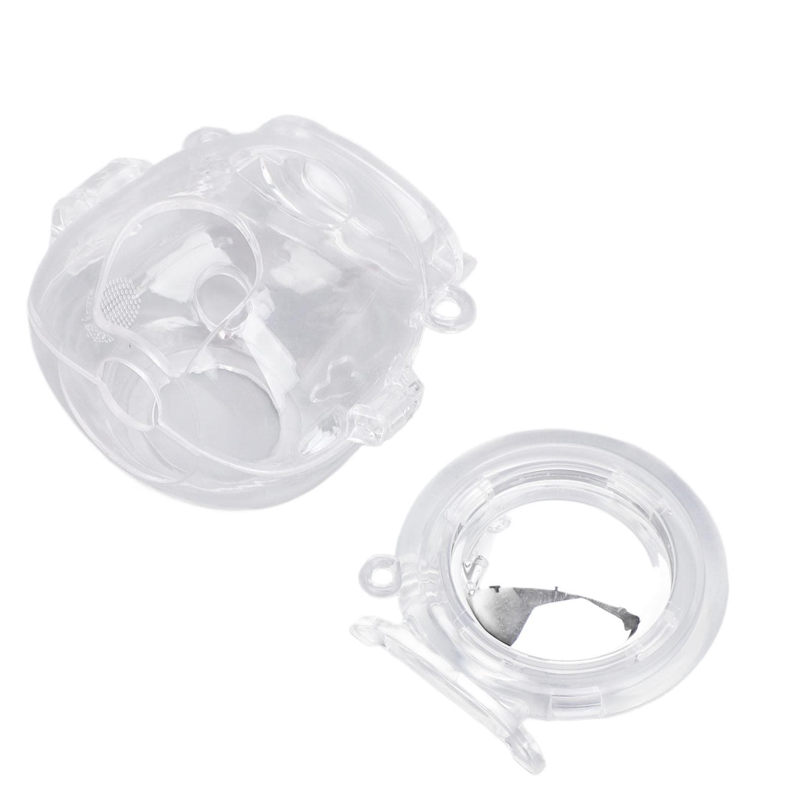 Camera Case Anti Scratch Anti Fall Transparent with Self Shooting Mirror Protective Shell for