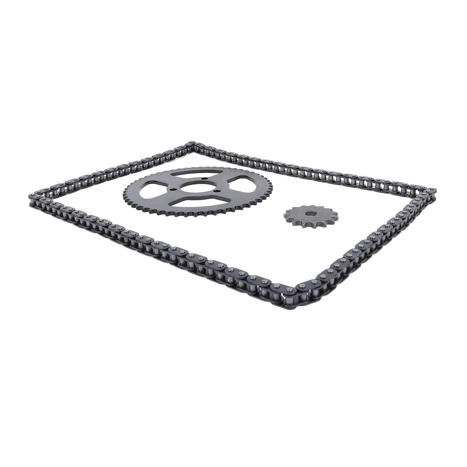 T8F Front Rear Sprocket Chain Kit 35mm 54T Sprocket 15T 10mm H Hole Sprocket 120 Links Chain for