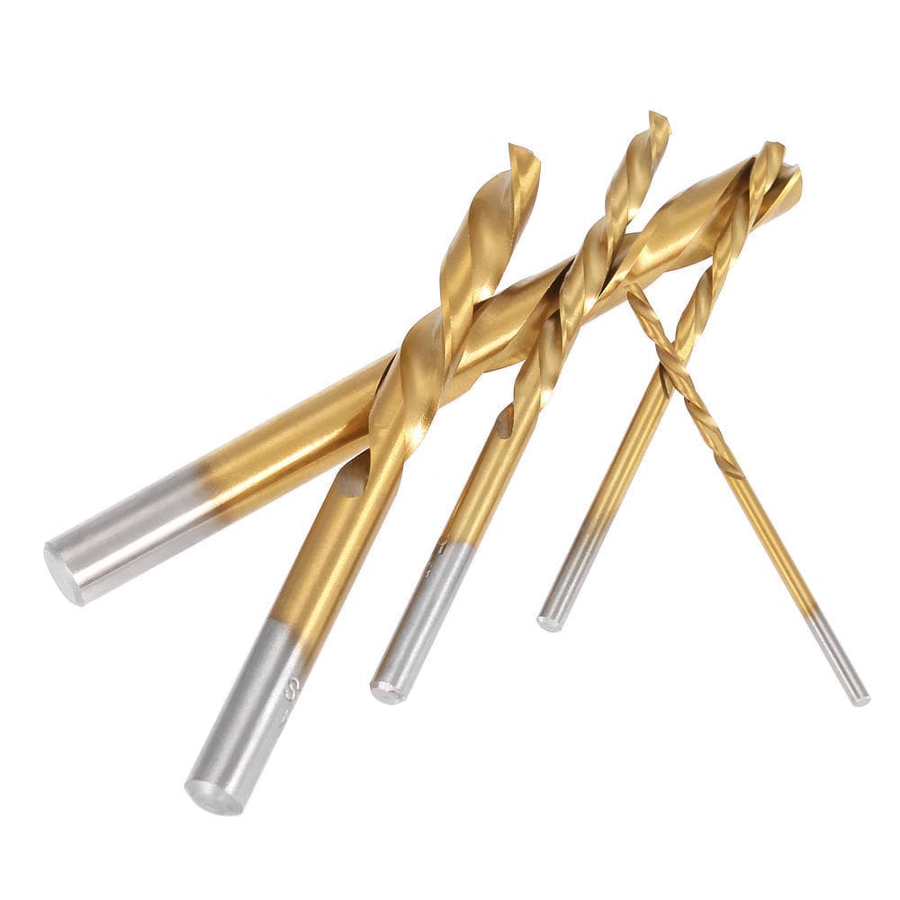 10pcs Cobalt Left-Hand Drill Bit Broken Bolt Damaged Screw Extractor Set 10pcs