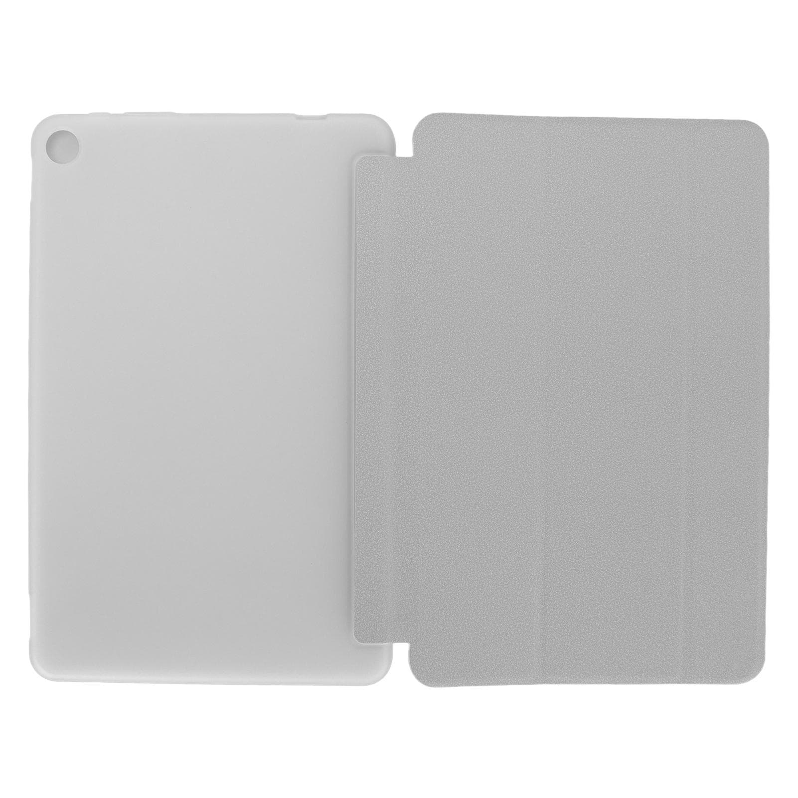 Tablet Cover Scratch Resistant Good Fit Wear Resistant Soft Tablet PU Leather Case for T40pro silver