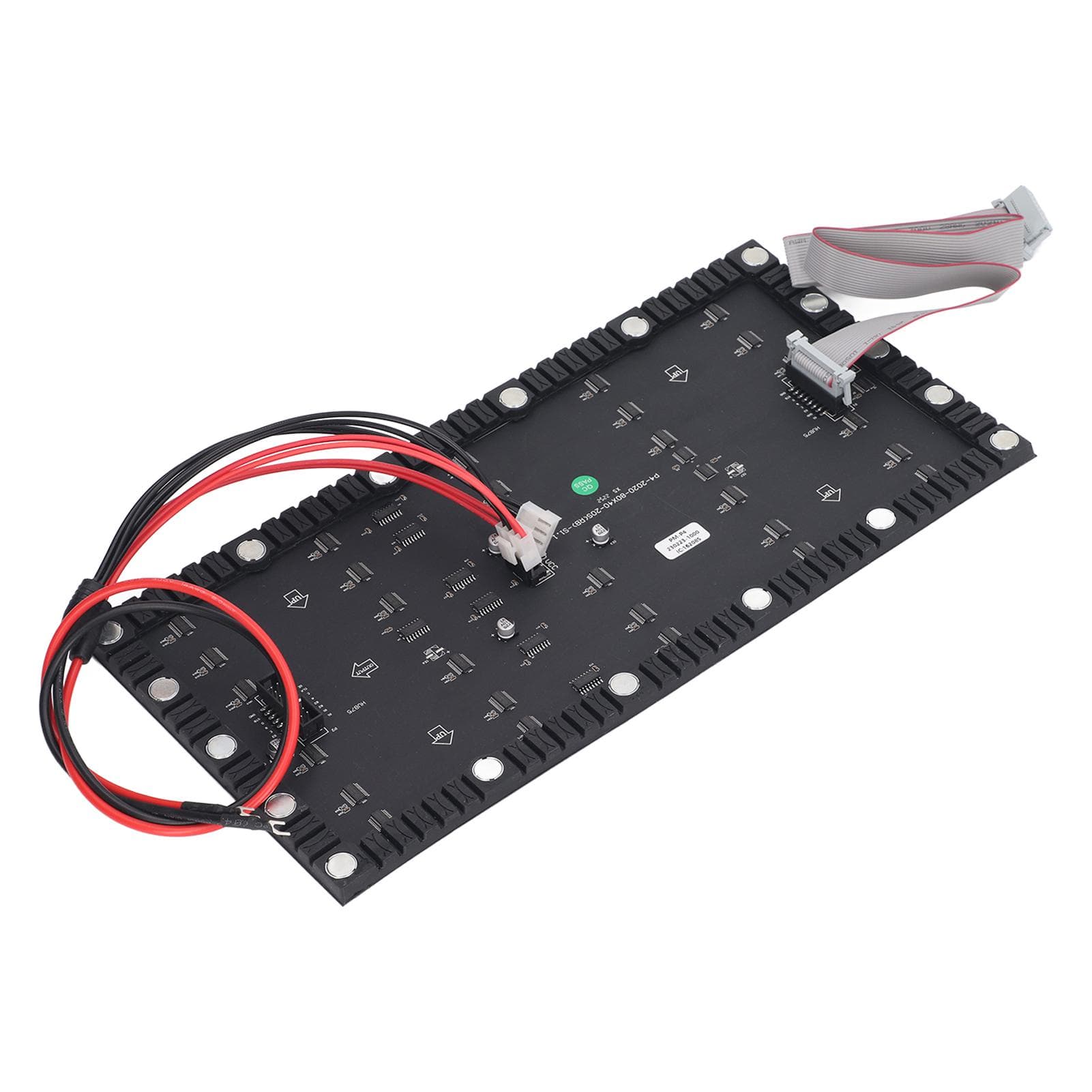 Flexible LED Panel Digital Module Indoor Display Full Color FPCB 80x40 Pixels Screen with Back