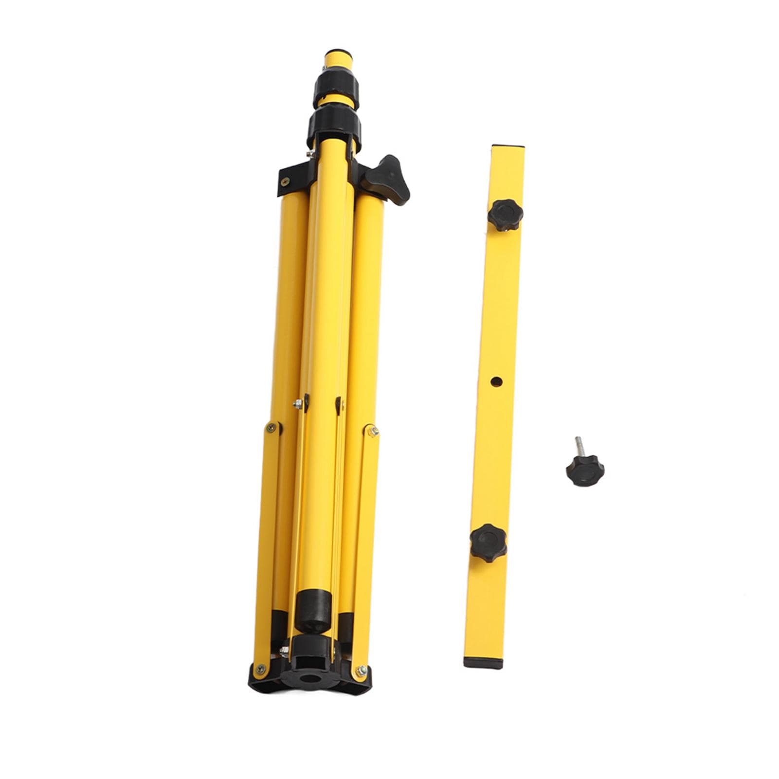 Telescopic Twin Head Tripod Stand for LED Flood Light Construction Site Work Lamp Lighting